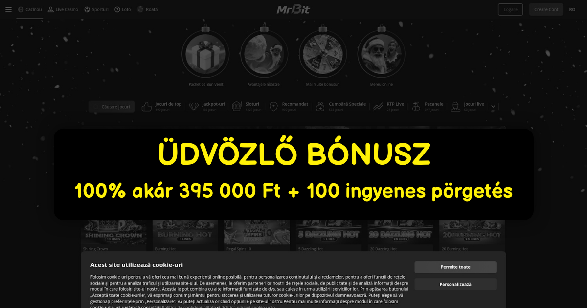 Mr Bit Casino - Online Nyerőgépek Premium | Hivatalos
