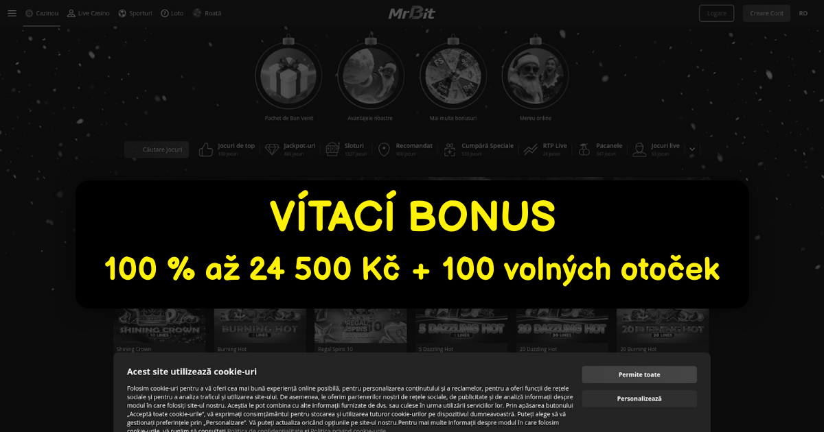 Mr Bit Casino - Prémiové online sloty | Oficiální Česko