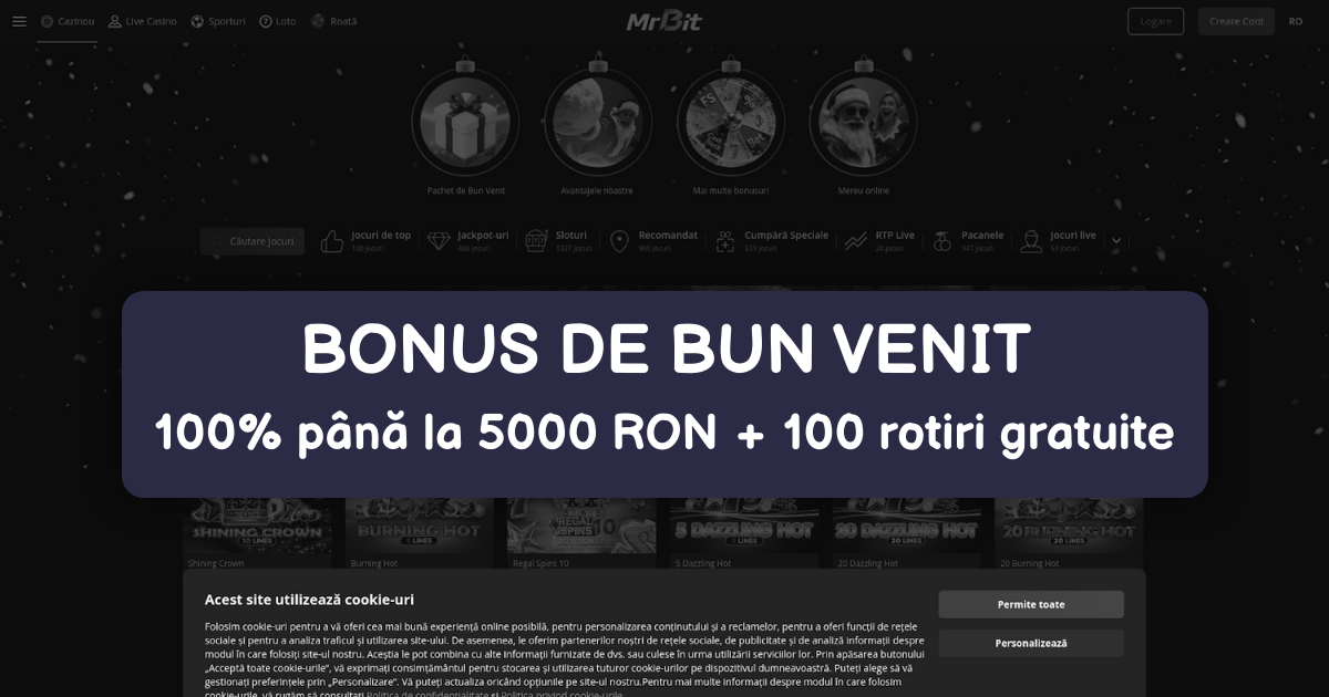 Mr Bit Casino - Jocuri Slot Online Premium | Site Oficial România