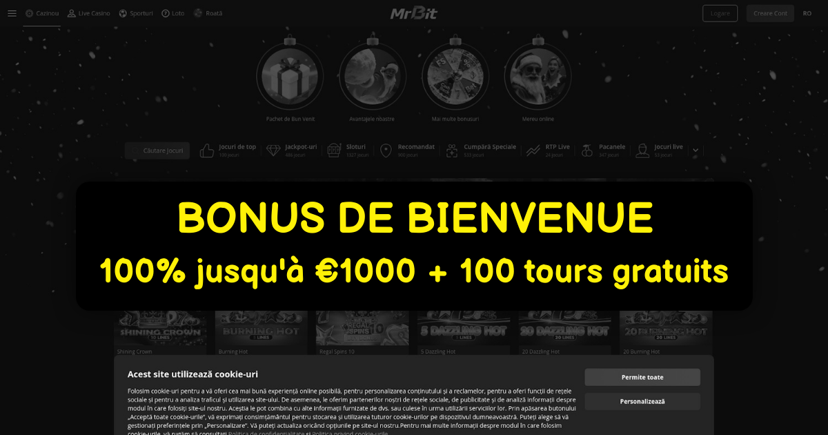 Mr Bit Casino - Jeux de Machines à Sous Premium | France